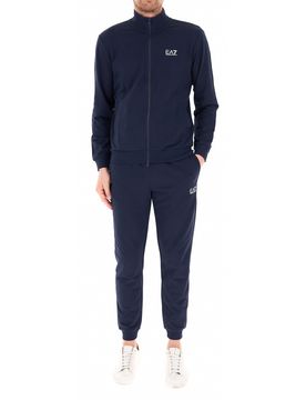 Tuta con zip BLU SCURO XL