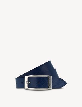 Cintura di pelle blu - 85