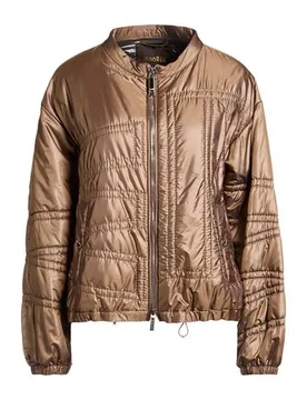 Pufferjacke & Daunenjacke Damen Maulwurfsgrau 34,36 Damen - Moorer - FashionsVida