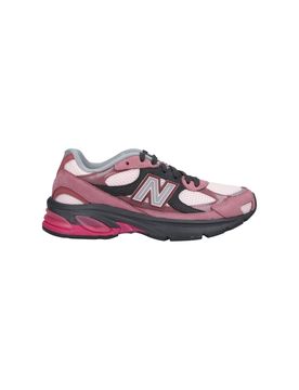 Unisex Leather and Mesh Sneakers