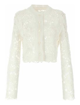 Ermanno Scervino Cardigan in tulle