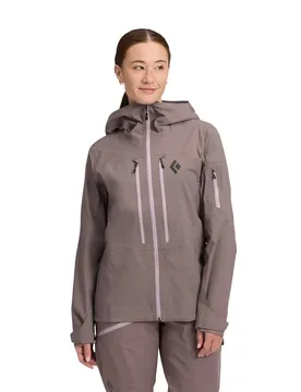 Veste Recon Lt Stretch Shell Dark Mauve M - Black diamond - FashionsVida