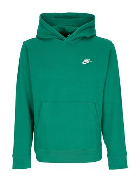 Felpa Cappuccio Uomo Sportswear Club Fleece Hoodie Malachite/malachite/white