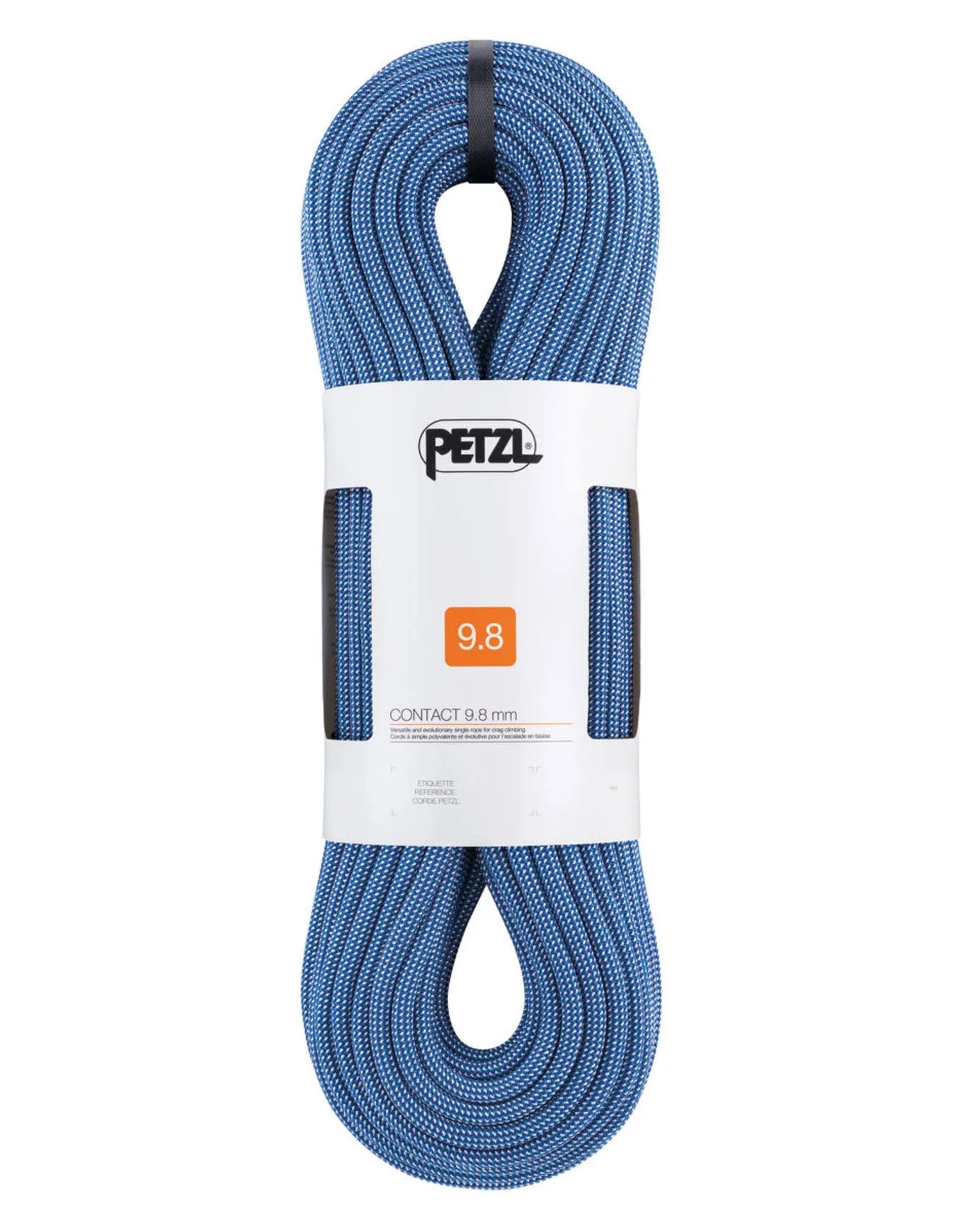 Corde à simple - Contact 9.8 mm Bleu - Taille 70 m - Petzl - FashionsVida