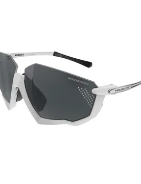 Occhiali Da Sole Aerojet Titanium Metal White / Silver