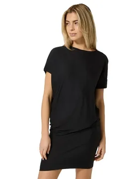 Robe à Manches Courtes Yoga Bio Loose Fit Jet Black M