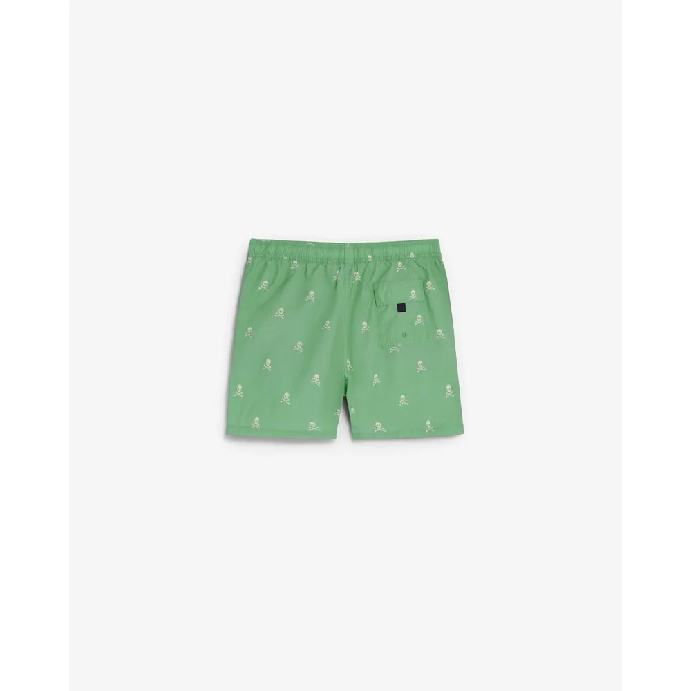 Bañador bermuda de hombre estampado con bolsillo trasero - Scalpers - FashionsVida