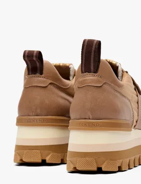 Zapatillas deportivas de mujer con plataforma y cordoneras - Weekend by Pedro Miralles - FashionsVida