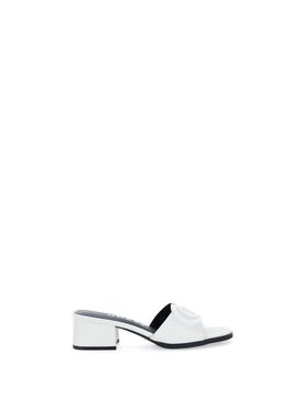 Guess Sandali in pelle BIANCO 40