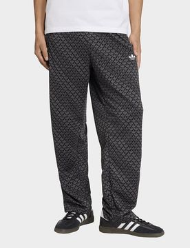 Mens Firebird Pantaloni Da Allenamento Loose Monogram - Nero, nero nero Uomo taglia 2XL