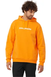 Logo perf Sudaderas Montaña Hombre Naranja (L)