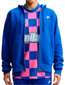 Nike club sudadera hombre Azul (XS) - Nike - FashionsVida