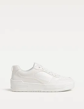 Damen-Sneaker WEISS 38 - Stradivarius - FashionsVida