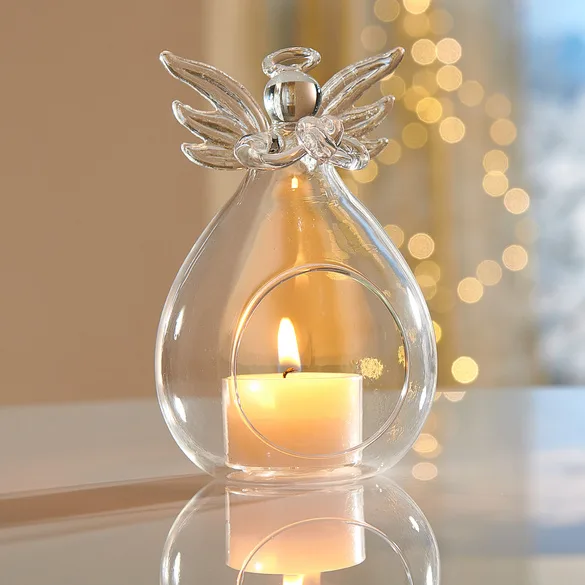 Eldo Teelichthalter Engel aus Glas - Eldo - FashionsVida