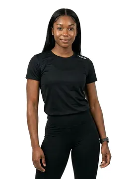 T-shirt à Manches Courtes Elite Tech Black XL