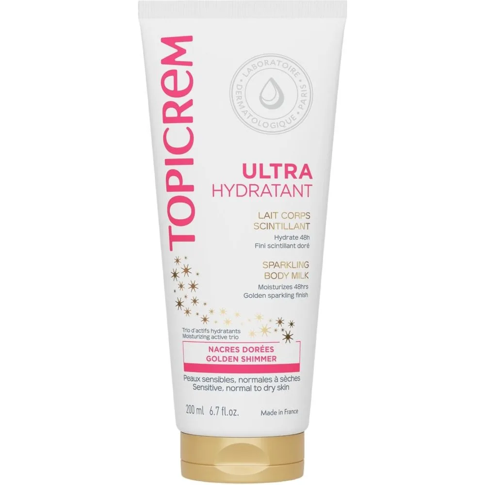 Leche Ultra-Hidratante Corporal Dorada 200 ml - Topicrem - FashionsVida