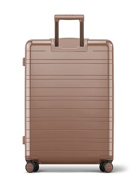 Trolley H7 RE Check-In Reisekoffer 77cm glossy mocha hellbraun baby