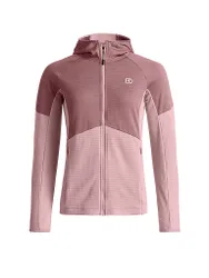 Chaqueta polar Light Grid para mujer rosa M