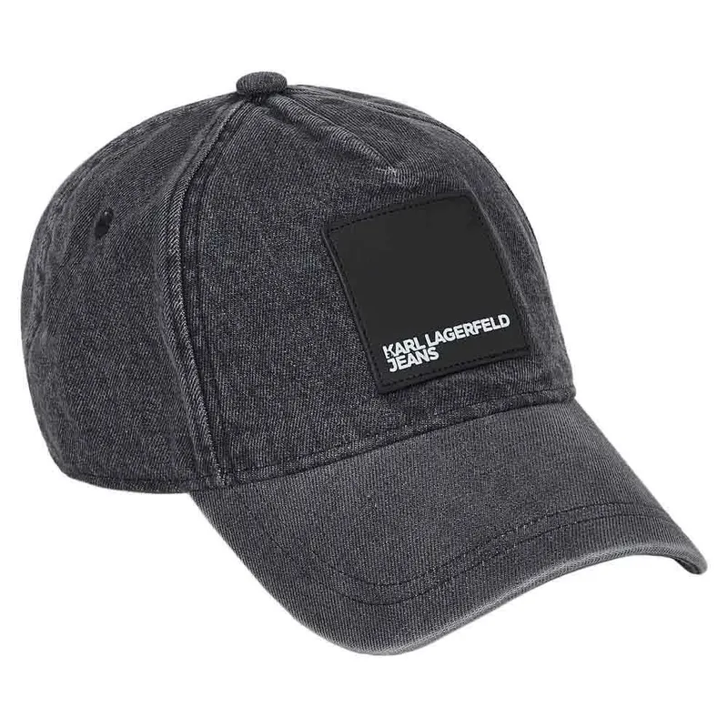 Casquette A4w33076 Visual Washed Black One size unisex
