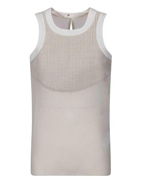 Sacai Canotta in chiffon