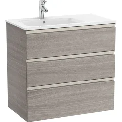 Mueble de baño con 3 cajones y lavabo a la izquierda The Gap