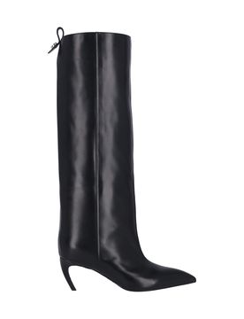 The Attico Leather Ankle Boots