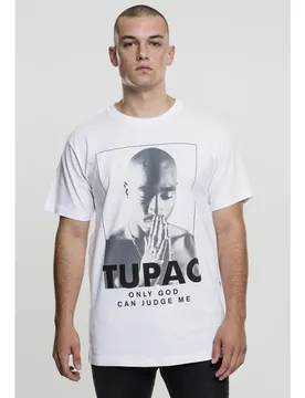 Mister T-shirt à Manches Courtes 2pac Prayer Gt White 4XL