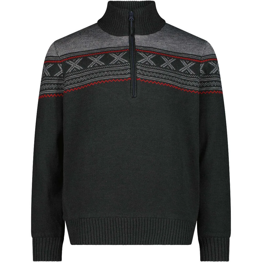Man sweat knitted wp jersey esquí hombre Gris (58) - CMP - FashionsVida
