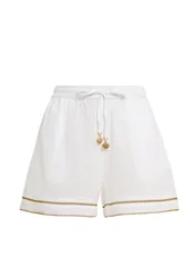 White Fonda Shorts - XS