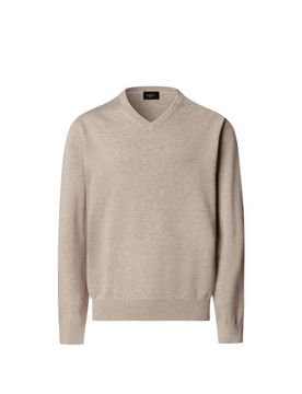 Hackett Pull col V en coton