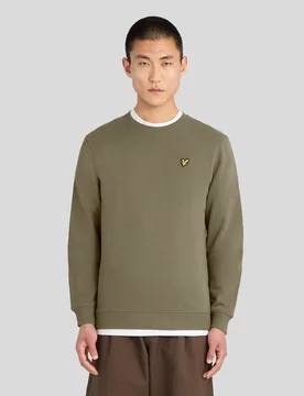 Men's Everyday Cotton Crew Neck Sweatshirt Woolwich - Lyle & Scott - FashionsVida