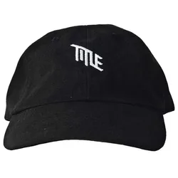 Cappellino Con Visiera Dad Logo Black