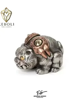 Chinese Zodiac Tiger Figurine with Armor Design Alloy Keychain or Desktop Ornament - Aliexpress - FashionsVida