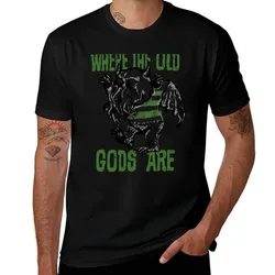 Old Gods T-Shirt Basic Short Sleeve Cotton Blend T-Shirt