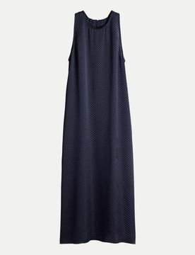 Someday Satinkleid Quline Blau 36
