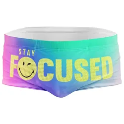 Slip De Bain Boxer Smileyworld Focused