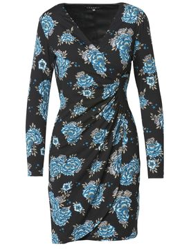 KOROSHI Vestido azul / negro