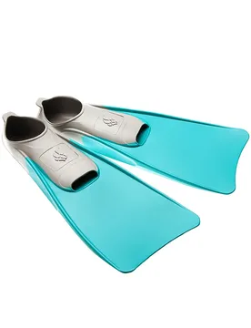Pool Colour Long Swimming Fins Turquoise EU 34-35 unisex - Madwave - FashionsVida
