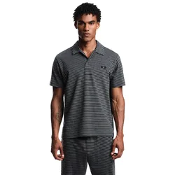 Polo A Maniche Corte Em00118_af2052 Stripe Arm.Blu / Grey M