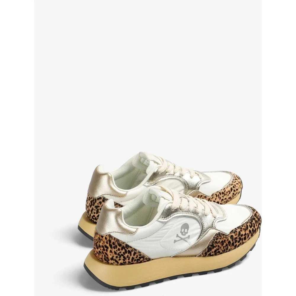 Zapatillas deportivas de mujer combinadas con cordones - Scalpers - FashionsVida