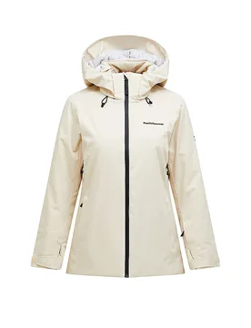 Damen Skijacke Anima Insulated creme L W - Peak Performance - FashionsVida
