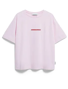 T-Shirt GIANNAA rosa L - Armedangels - FashionsVida