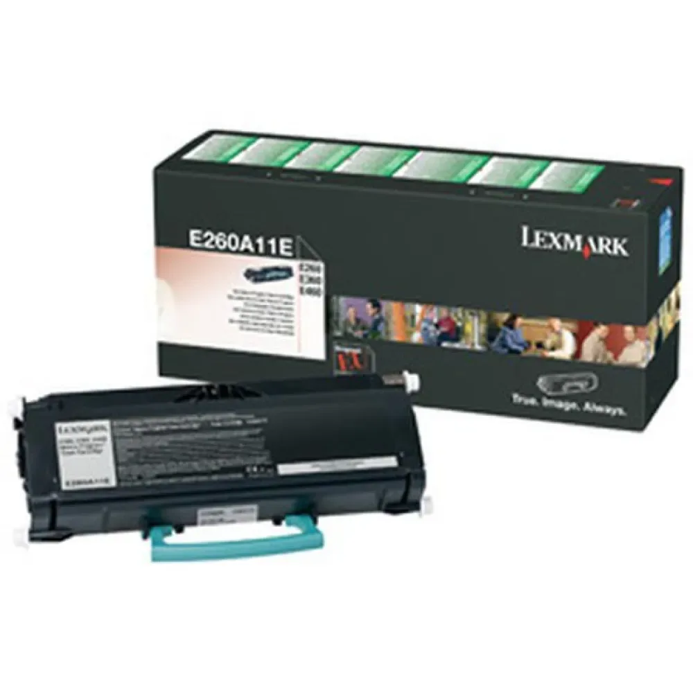 E260/e360/e460 Retourable Black One Size unisex - Lexmark - FashionsVida