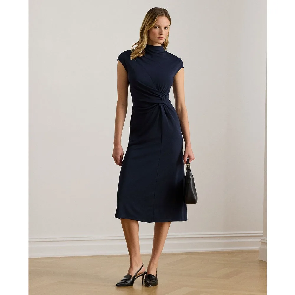 Vestido de punto con manga casquillo - Lauren Ralph Lauren - FashionsVida