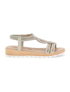 Sandali ghiaccio con strass LR263702 37