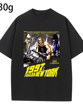 Escape from NY Snake Plissken cult film poster vintage folded t shirt Hipster Tees Summer Mens - Aliexpress - FashionsVida