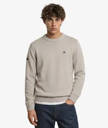 Superdry Herren Preppy Baumwoll-pullover Green - Größe: M