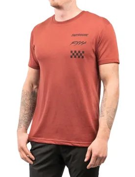 Maglietta A Maniche Corte Evoke Tech Rust - Fasthouse - FashionsVida