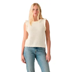 Gilet En Tricot Lulu Flutter Egret S
