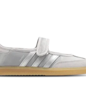 Samba Women's Sneakers - Grey - Size 4 - Leather - Grey - Size: 4 - Adidas - FashionsVida